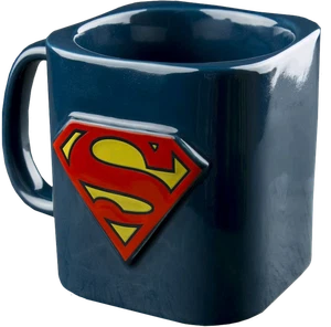 Ikon Collectibles DC Superman 3D Logo Mug - New, In Package - Picture 1 of 1