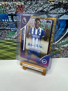 Topps Premier League 2026 - Simon Adingra Autograph Gold Parallel Card 39/50 - Picture 1 of 2