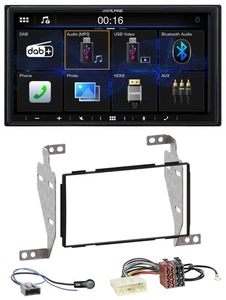 Alpine Bluetooth 2DIN MP3 DAB USB Autoradio für Nissan Juke (2010-2014) - Bild 1 von 10