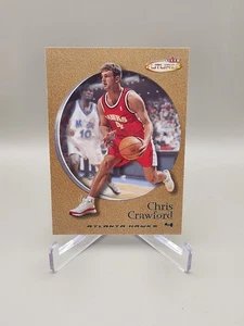 2000-01 Fleer Futures Chris Crawford Copper #156 Atlanta Hawks 265/750 - Imagen 1 de 2