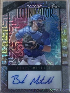 Blake Mitchell RC Auto 2/9 RARE Technicolor REFRACTOR Kansas City Royals!! - Picture 1 of 2