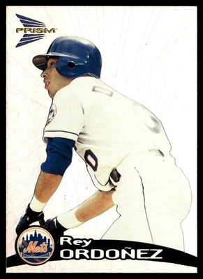 1999 Pacific Prism Rey Ordonez New York Mets #95 - Image 1 of 2
