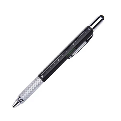 Multifunction 6in1 Screen Stylus Ballpoint Pen + Ruler Screwdriver Tool CA - Image 1 of 4