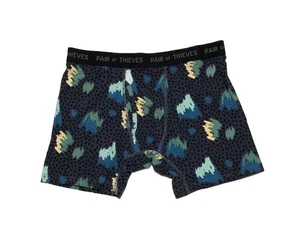 Par de ladrones para hombre grande listo para cada cosa trazos de pintura patrón de leopardo - Imagen 1 de 4