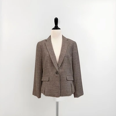 Talbots Wool Blazer Women’s 10 Petite 10P Plaid Equestrian Old Money Preppy - Image 1 of 4