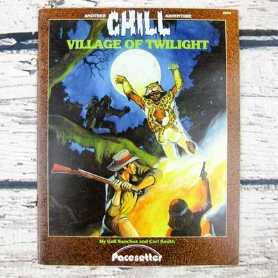 Chill Village of Twilight RPG Adventure by Sanchez & Smith Pacesetter 1984 PB - Image 1 of 4