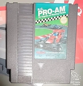 R.C. Cartucho NES Pro-Am (32 pistas) ¡solo probado y funciona en buen estado! - Imagen 1 de 1