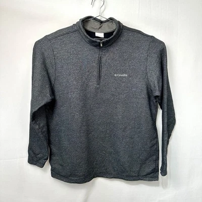 Пуловер Columbia флисовый свитер на четверть молнии черный мужской XXL - Изображение 1 из 4