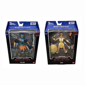 *CLEARANCE* MOTU Revelation MER-MAN & TEELA Set Of 2 Figures - Picture 1 of 9