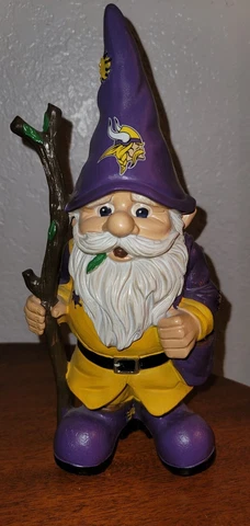 Forever  Collectible NFL Minnesota Vikings Gnome Garden Yard NFL Figure 12" Cover