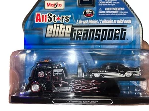 Maisto All Stars Elite Transport COE Flatbed and 1955 Buick Century - Picture 1 of 2
