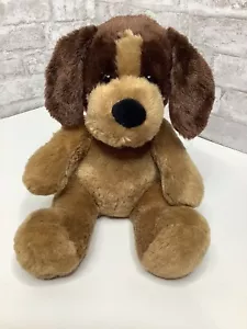 Build A Bear hellbraun Welpe Hund Plüsch sitzend 11 Zoll Stofftier Spielzeug Haustier Lovey - Bild 1 von 7