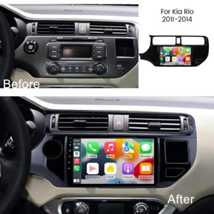 9'' CarPlay für Kia Rio K3 2011-2014 Android 13 Apple Autoradio Navi Radio GPS - Bild 1 von 24