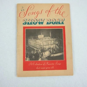 Vintage 1935 Songs of the Showboat Song Book Sheet Music Maxwell House Coffee - Picture 1 of 12