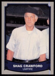 1989 Pacific Legends II Shag Crawford #199