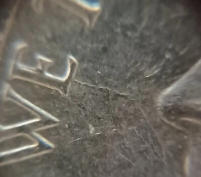Long Die Crack Mint Error Obverse 1994 P Jefferson Nickel Pinocchio + Reverse - Image 1 of 4