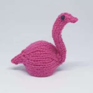 Pink Flamingo Knitting Pattern, Ferrero Rocher Cover, Lindt Lindor Cover - Picture 1 of 2