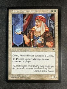 MTG Magic the Gathering 33 Orim, Samite Healer Tempest Common NM - Picture 1 of 2