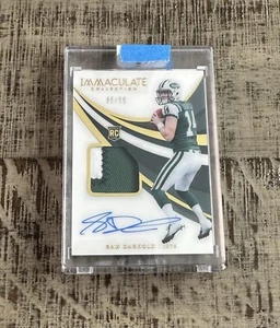 2018 Panini Immaculate Sam Darnold RPA #85/99 On Card Auto Player Worn Patch RC - Picture 1 of 2