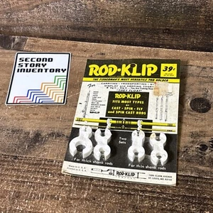 Vintage Fishing Rod-Klip Pack USA Deadstock 2 Sets Rodklips - Picture 1 of 2