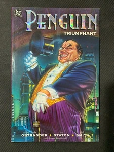 Batman: Penguin Triumphant DC Comic 1992 Foil Embossed Cover [D-1] - Picture 1 of 5