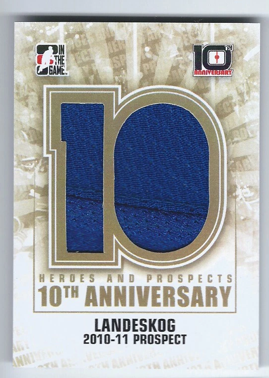 2013-14 ITG Heroes & Prospects 10th Anniversary Jersey - PICK FROM LIST - Image 1 of 1