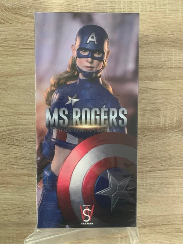 SWTOYS FS049 1/6 Female Captain America MS.Rogers 12" Action Figure Model Toys Cover
