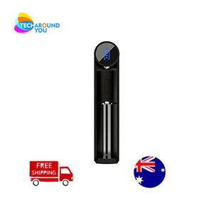Efes Slim K1 LED li-ion lithium smart battery Charger IMR NCR 18650 20700 26650 - Picture 1 of 1