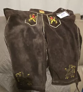 Oktoberfest Lederhosen costume tedesco vestito tedesco costume tradizionale Bundhosen #BAYERN* - Foto 1 di 6