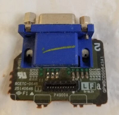 ONKYO TX-NR609 AV Receiver PC IN VGA PCB BOARD - Image 1 of 3