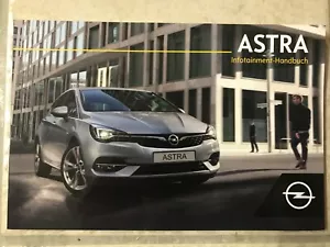 OPEL ASTRA K Infotainment 2020 2021 2022 Handbuch Betriebsanleitung Radio NAVI - Bild 1 von 10