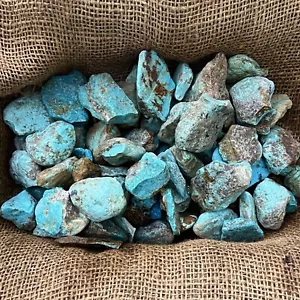 3000 Carat Lots of Old Stock Kingman, AZ Turquoise  Rough - VERY HIGH END - Picture 1 of 7