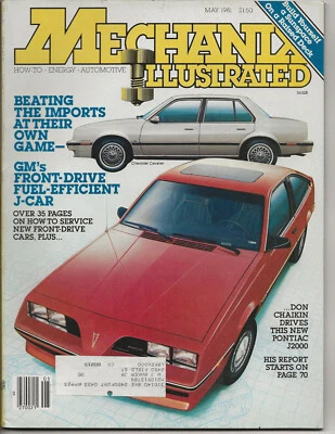 Mechanix Illustrated May 1981 Vintage How To Magazine Foto 1 de 2