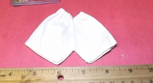 1/6th 12" GI Joe Dragon White Shorts Free Shipping - Picture 1 of 1