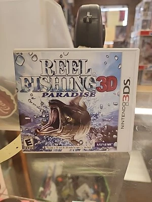 Reel Fishing: Paradise 3D (Nintendo 3DS, 2011) CIB Tested Working - Image 1 of 3