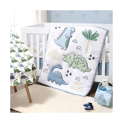 Juego de cama para cuna de dinosaurio The Peanutshell para niños, 5 piezas Foto 1 de 4