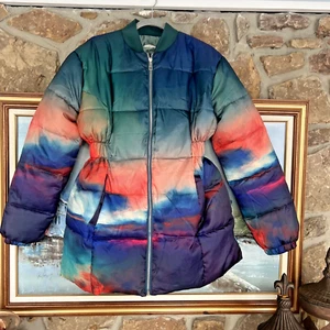 Neu Golden Boutique Jacke Puffer Mehrfarbig Goldie Boutique Neu mit Etikett Gr. L Large - Bild 1 von 8