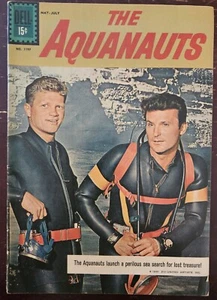 Dell Comic The Aquanauts 1961 #1197 Silver Age Photo Cover VG Condition - Picture 1 of 6