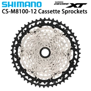 SHIMANO DEORE XT CS-M8100 MTB Cassette 12-Speed 10-51T/10-45T w/Micro Spline - Picture 1 of 4