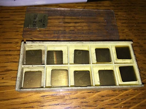 MITSUBISHI CARBIDE INSERTS SPG433 UP20 QUANTITY 10 - Picture 1 of 2