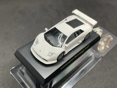 Kyosho 1/64 Lamborghini collection2 Murcielago R-GT White diecast model car 12H2 - Image 1 of 4