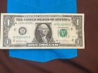 $1 2017A Fancy Serial Number Birthday Anniversary May 12, 2001  5 12 2001