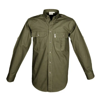 Camisa de musgo de manga larga TAG SAFARI Trail para hombre (MS-039L/S-P867-M) Foto 1 de 4