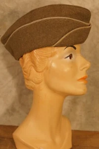 1940's  Men's US Military Hats Size 6 7/8 to 7 Lot of 3 - Picture 1 of 19