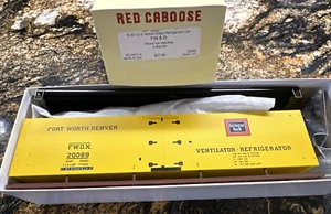 Red Caboose O Scale Kit RC-0417-4 R-30-12-9 Wood Reefer FW&D #20069 2-Rail 1:48 - Picture 1 of 5