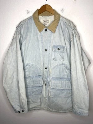Polo Ralph Lauren Large Chore Coat Ranch Jacket VtG Dungarees Hunting 80s 90s XL - Image 1 of 4