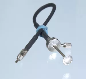 Standard Locking Cable Release -6” - cloth over braided wire -GERMANY - exc.cond - Picture 1 of 1