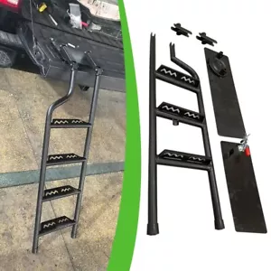 Pickup Step Tailgate Ladder Fits for Nissan Navara NP300 Frontier D23 2014-2021 - Picture 1 of 8