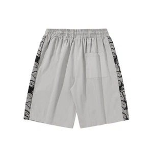 Side Bear Print Shorts Herren Sommer dünner Stil Eis Seide lose Freizeithose - Bild 1 von 6