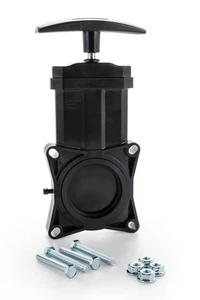 Camco Sewer - 1-1/2" Waste Valve w/Plastic Handle E/F 39503 - Picture 1 of 9